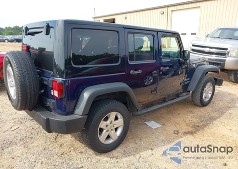 2013 Jeep Wrangler Unlimited Sport from USA, damaged, VIN 1C4BJWDG6DL527495